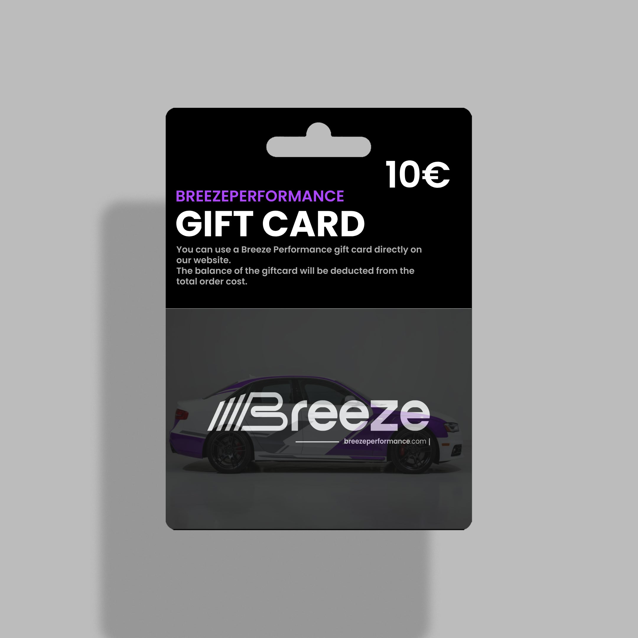 Breeze Performance Gift Card
