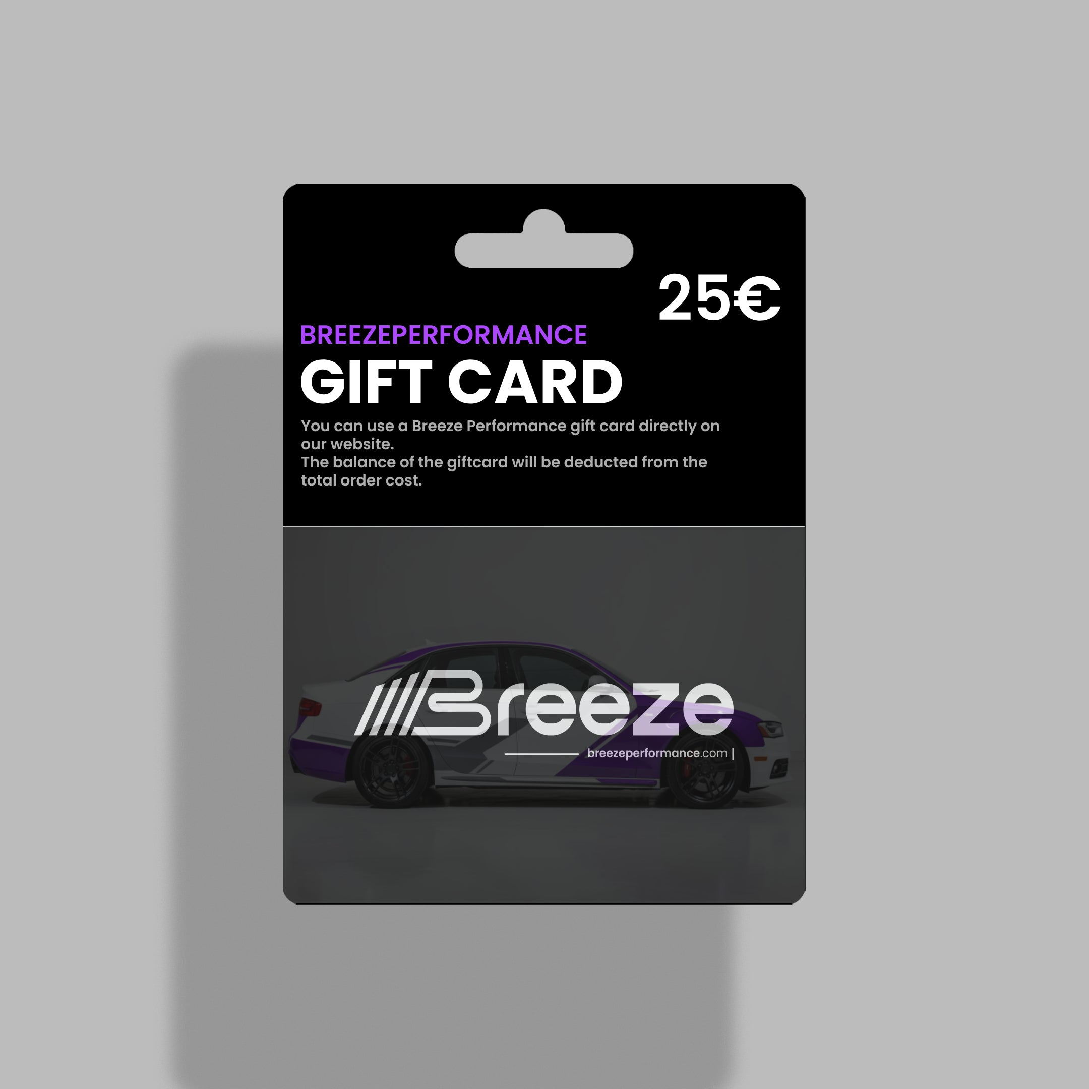 Breeze Performance Gift Card